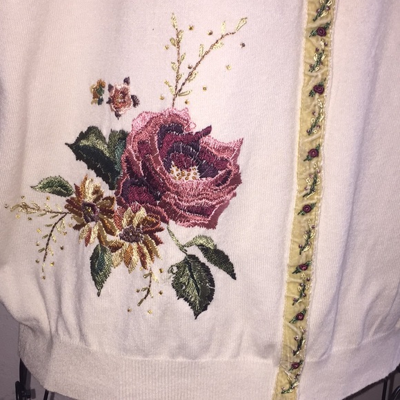 Embroidered cardigan - Picture 2 of 4